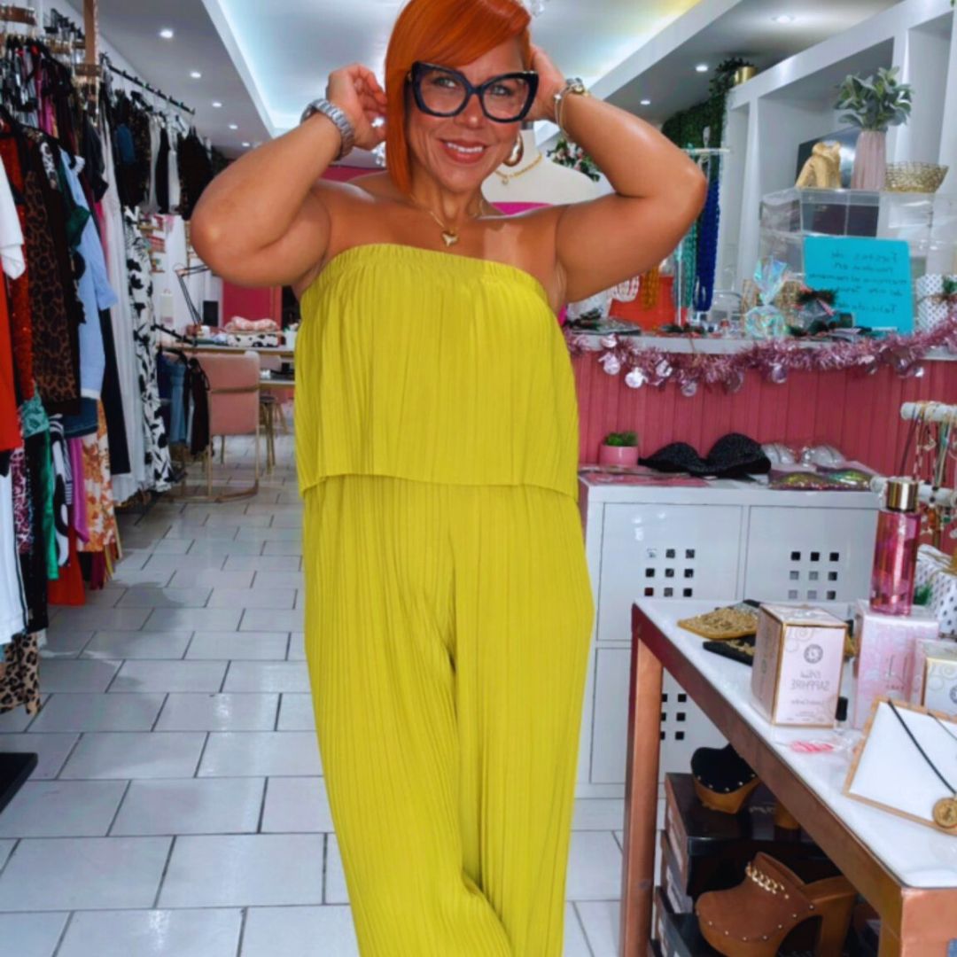 Citrus Lime Jumpsuit