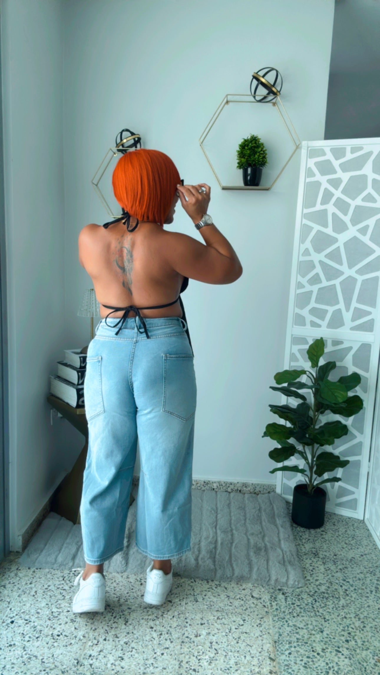 Halter Backless Top