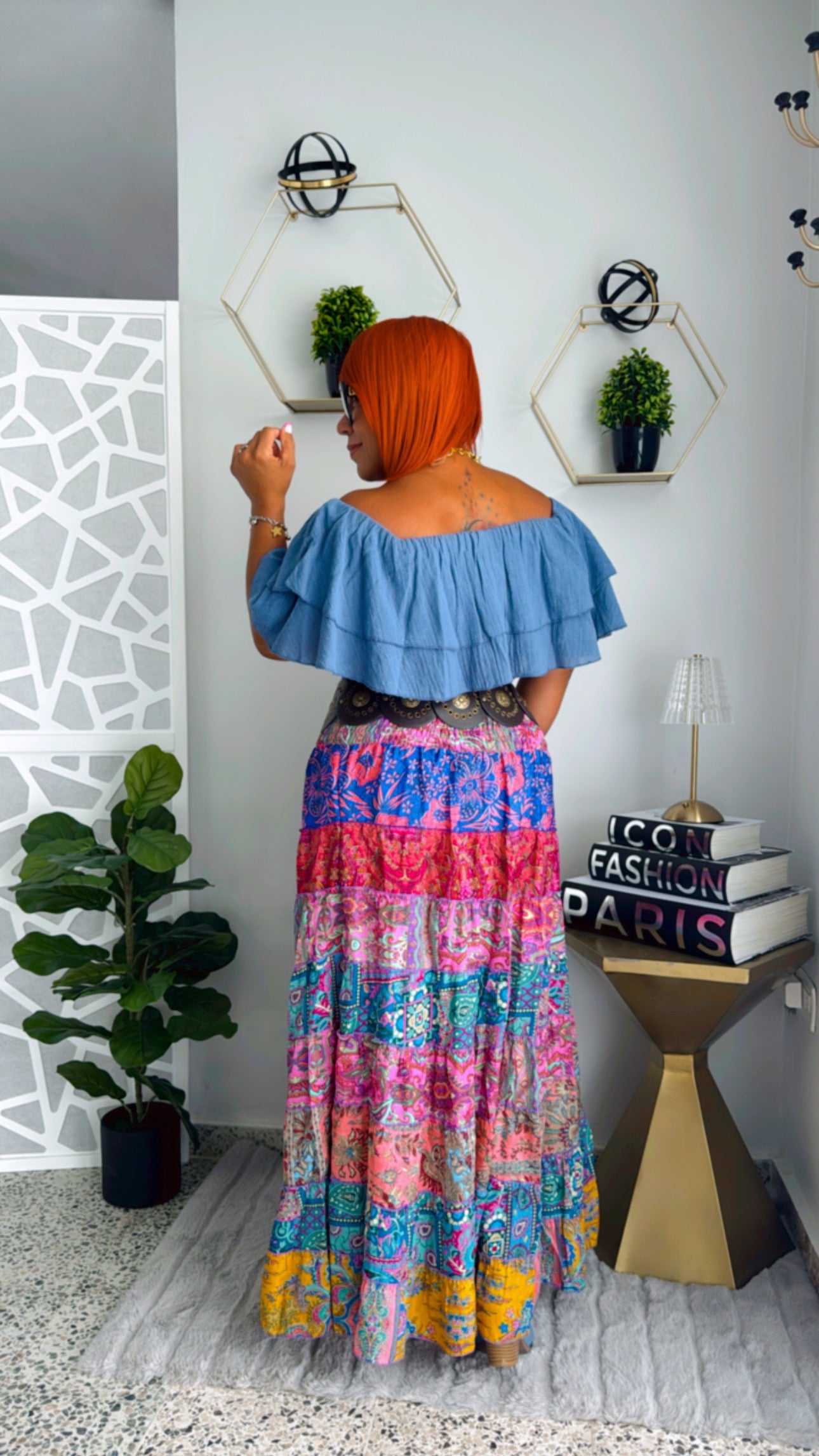 Cute Off Shoulder Ruffle Top