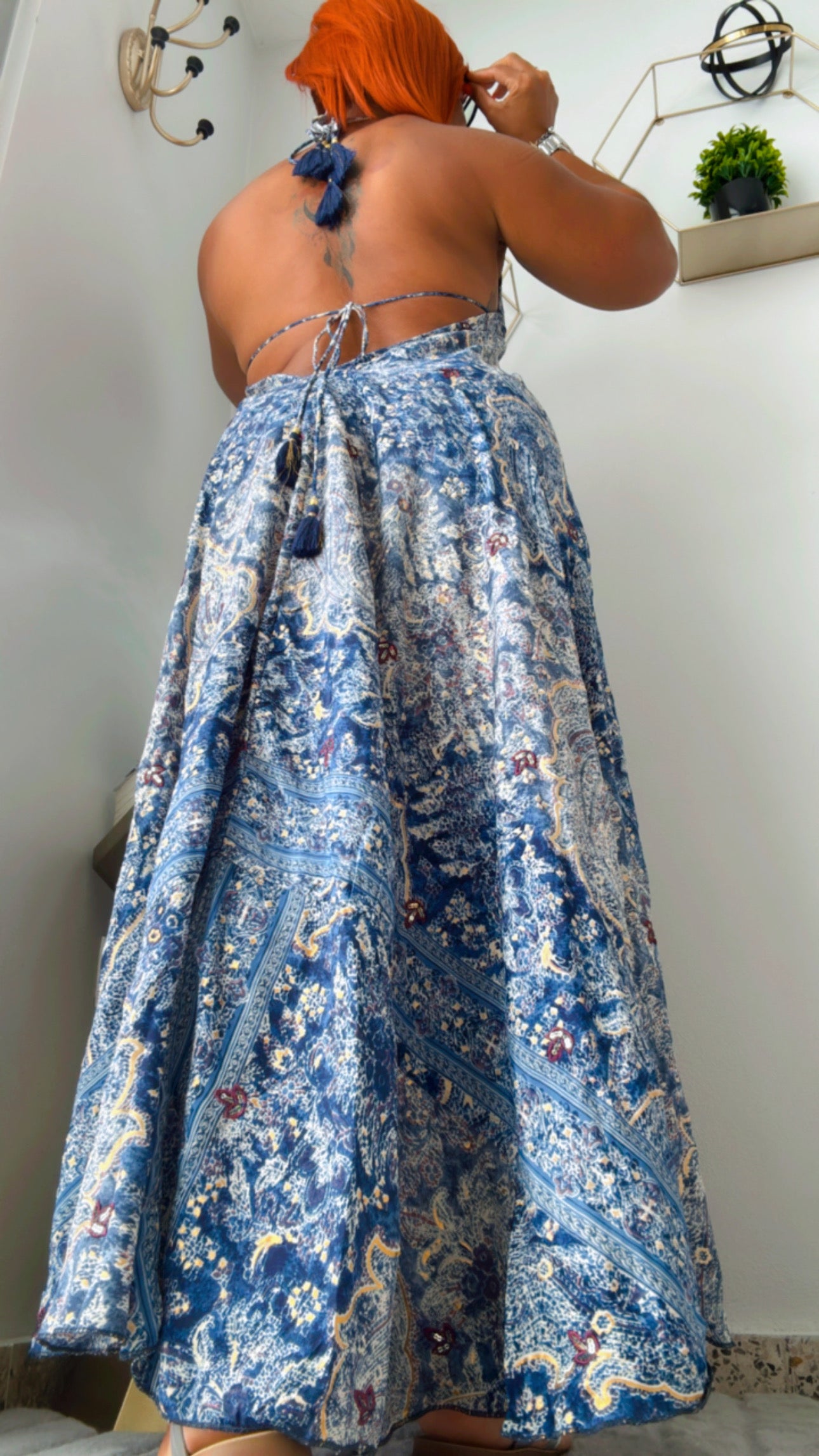 Summer at the Sea Midi Dress