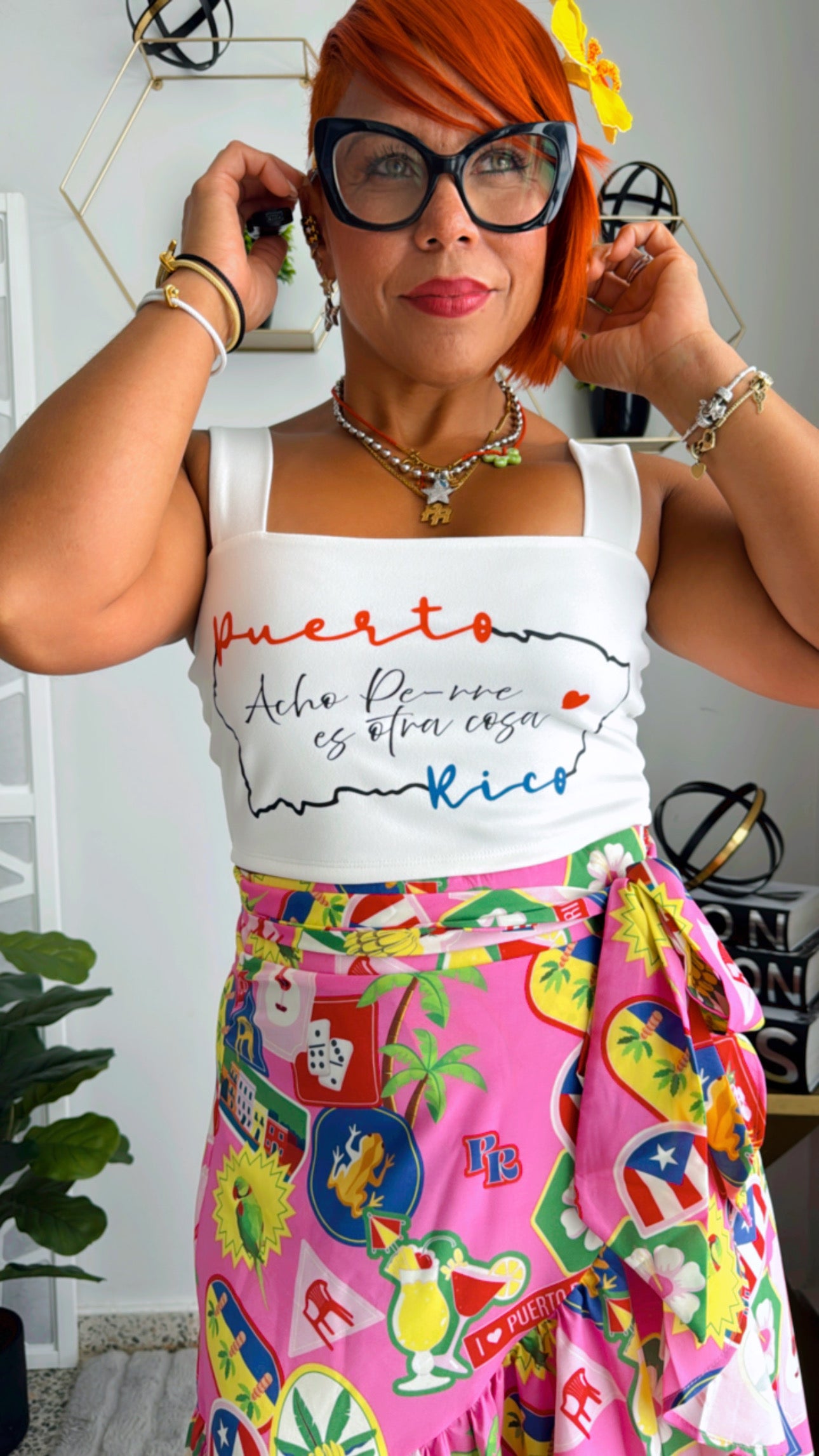 Hacho PR es otra cosa Crop Top