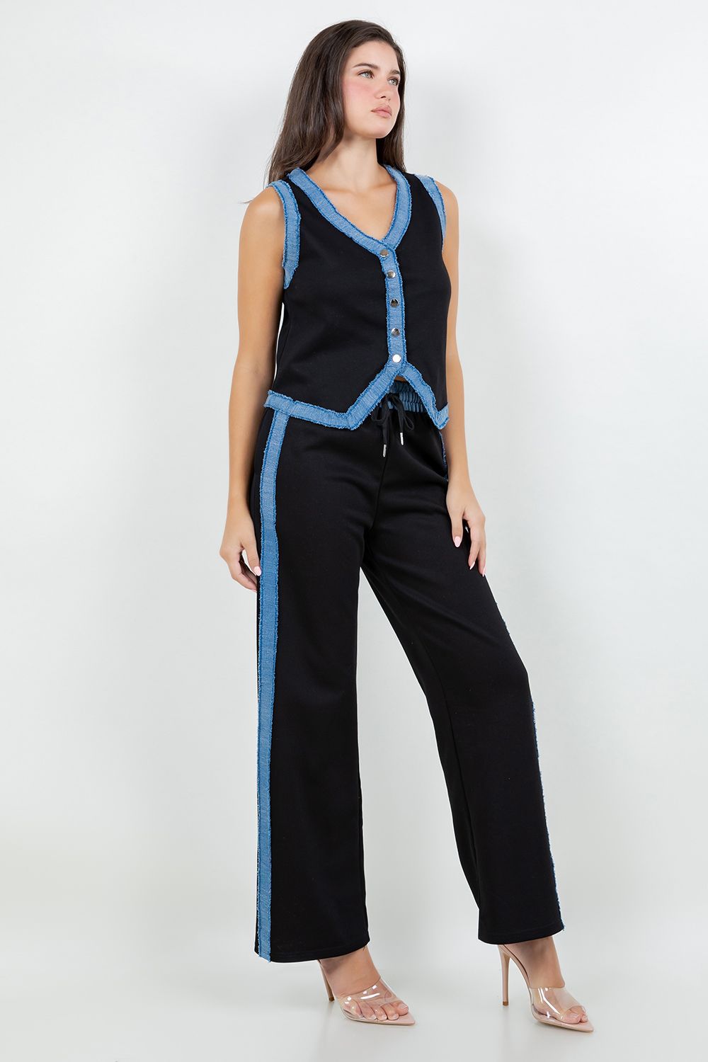 Black Tracksuit Set