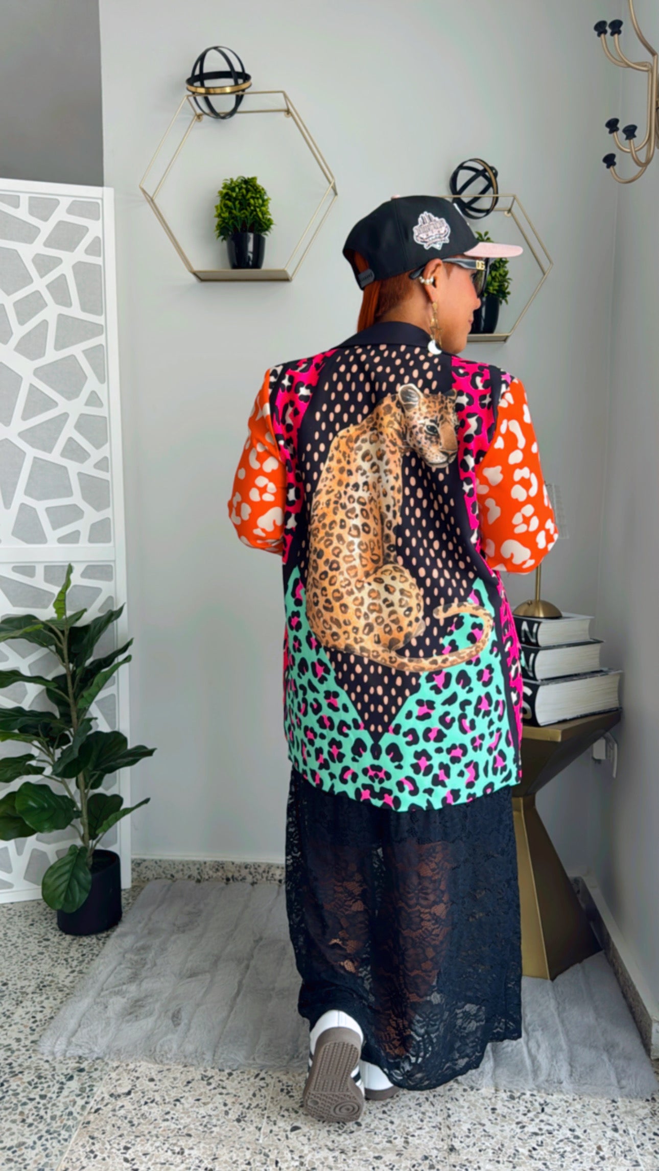 Wild Animal Inspo Colorful Blazer