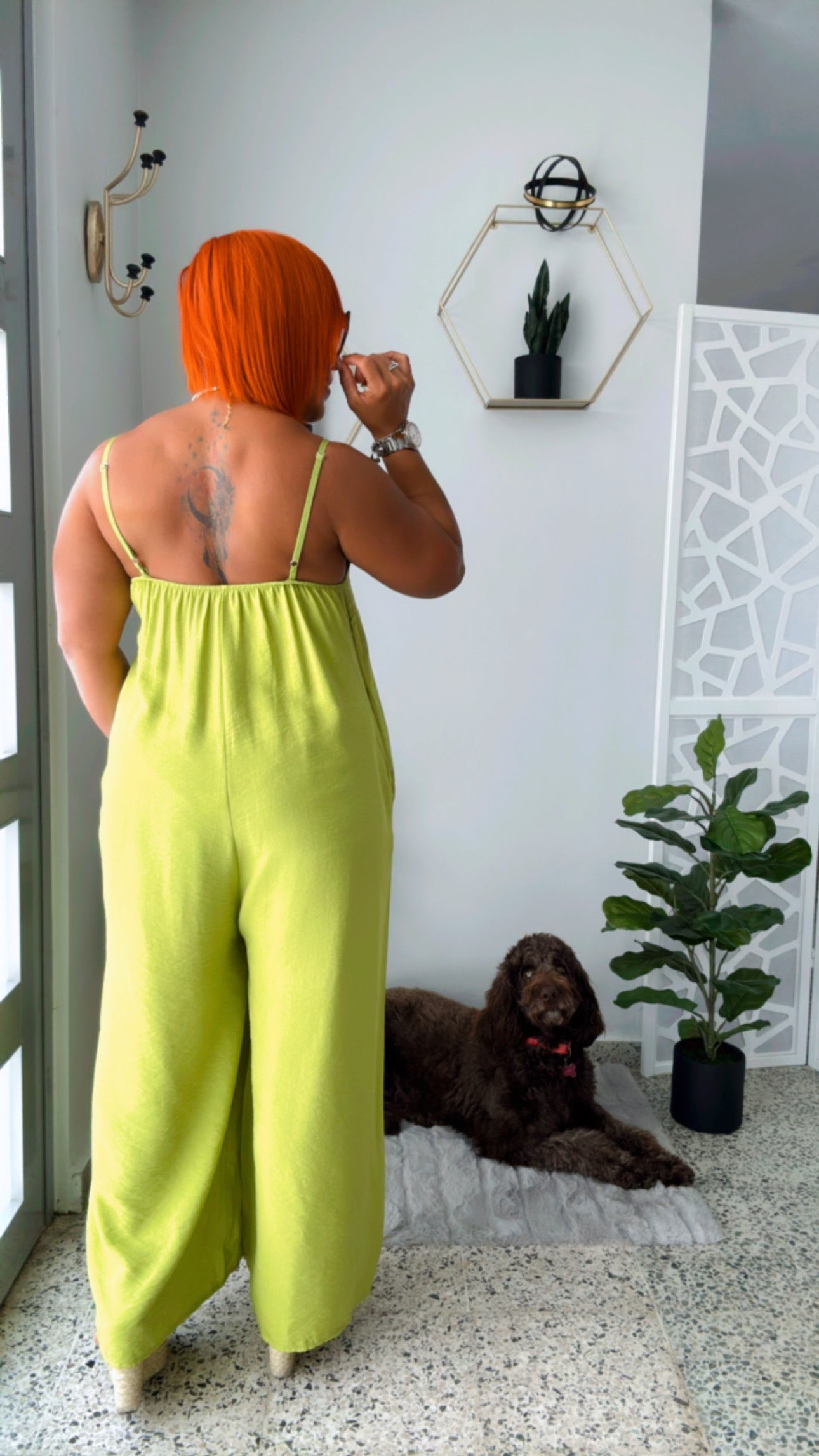 Citrus Lime Jumpsuit