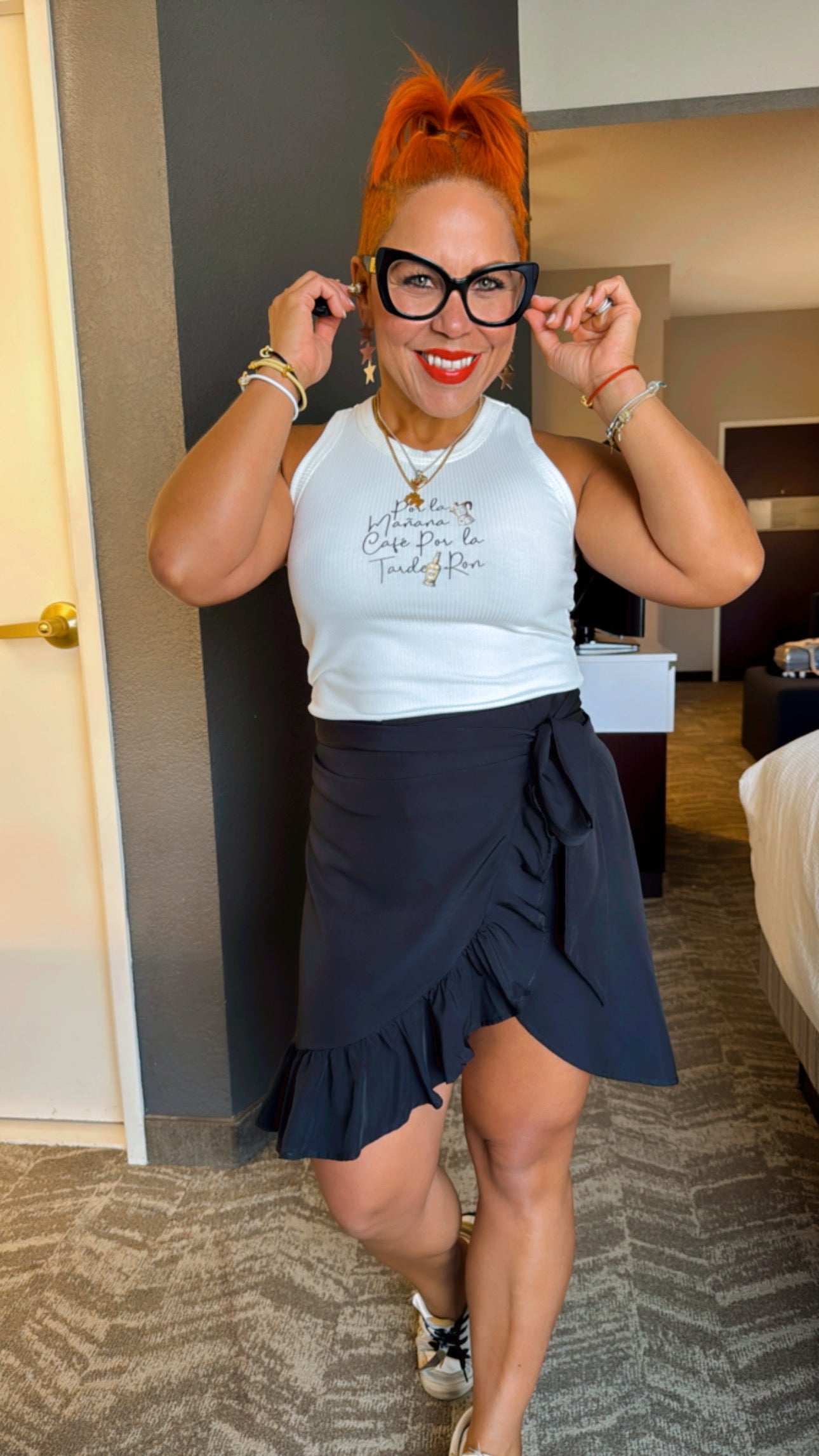 Mini Wrap Around Skirt