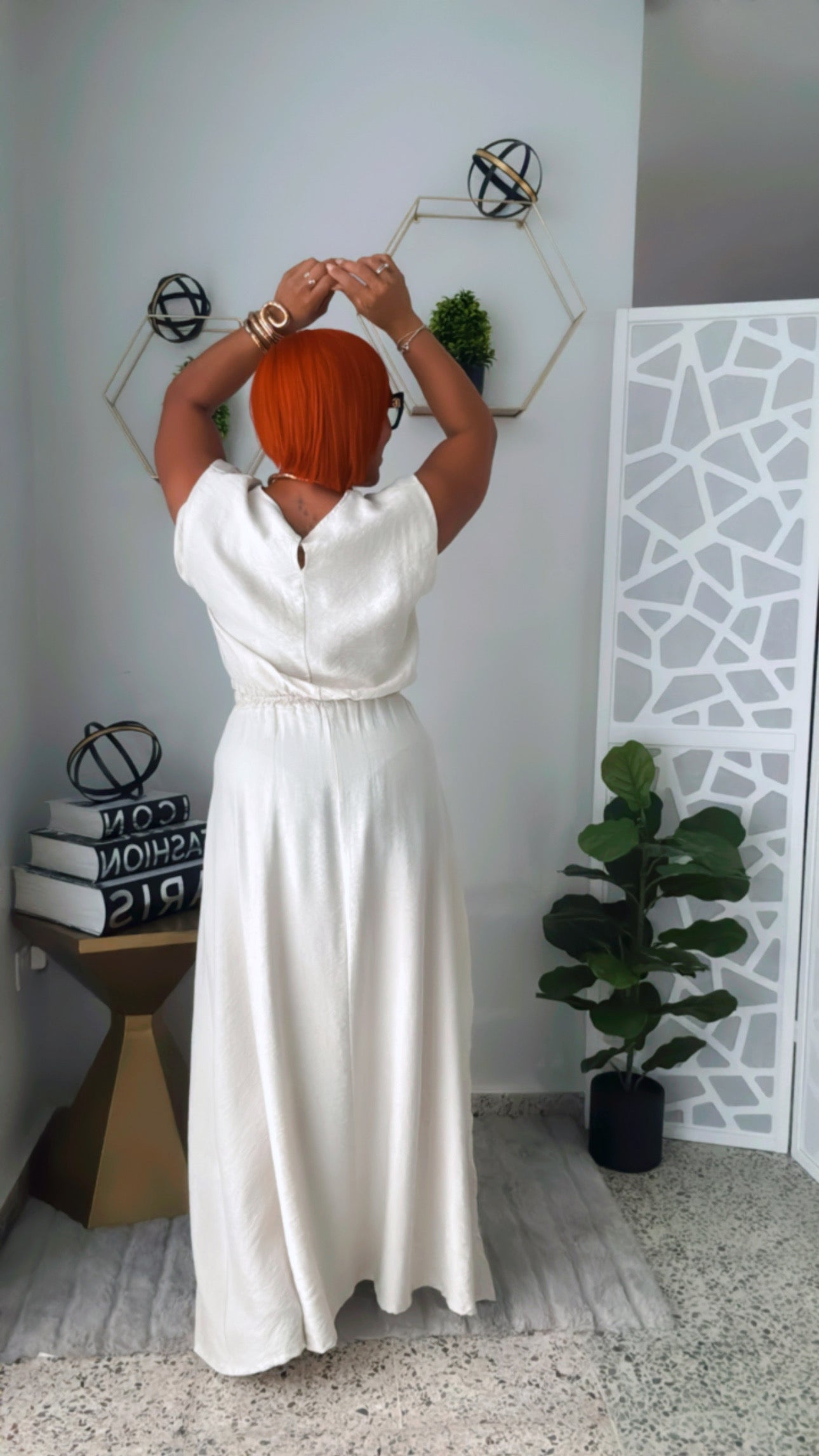 Sunset Skirt Set - Beige