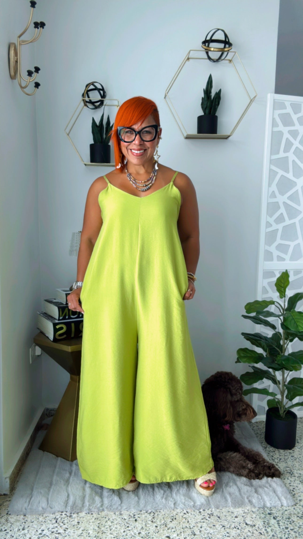 Citrus Lime Jumpsuit