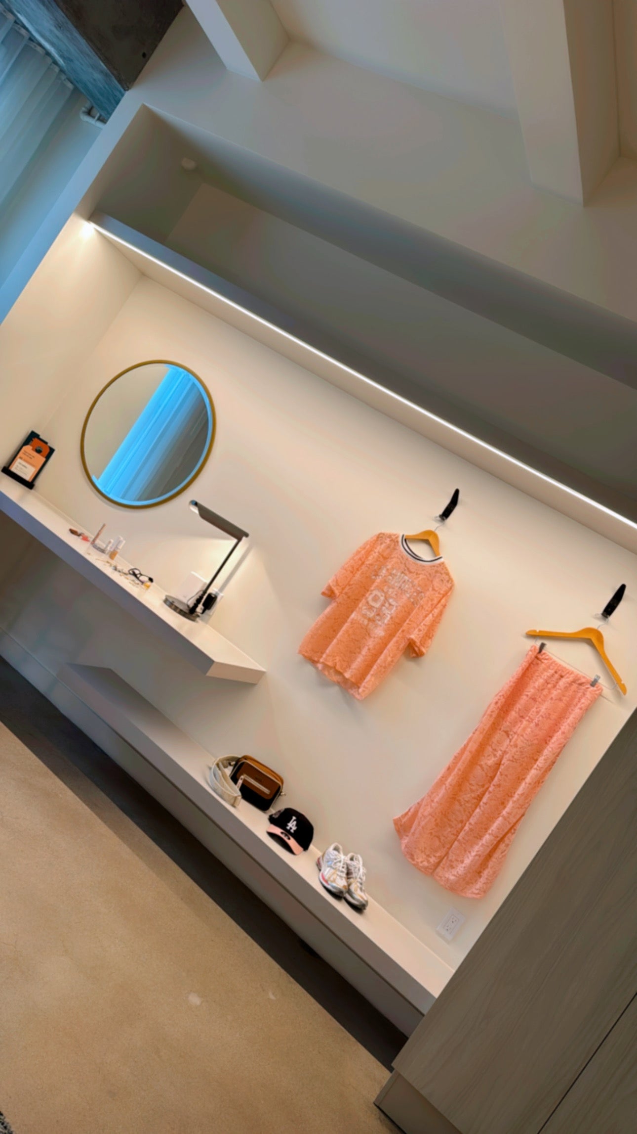 CORAL LACE TRACK PANT SET - L.A INSPO