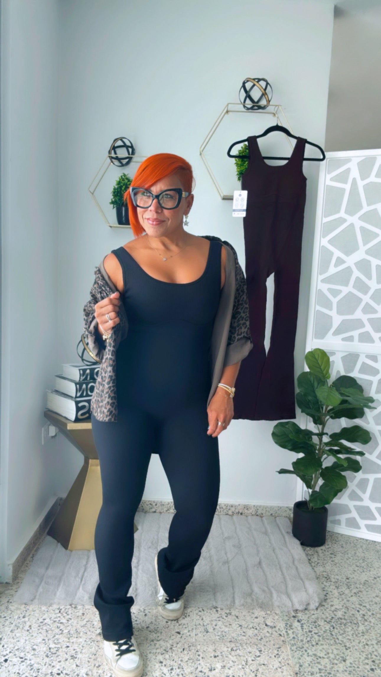 Athleisure Jumpsuit - Black