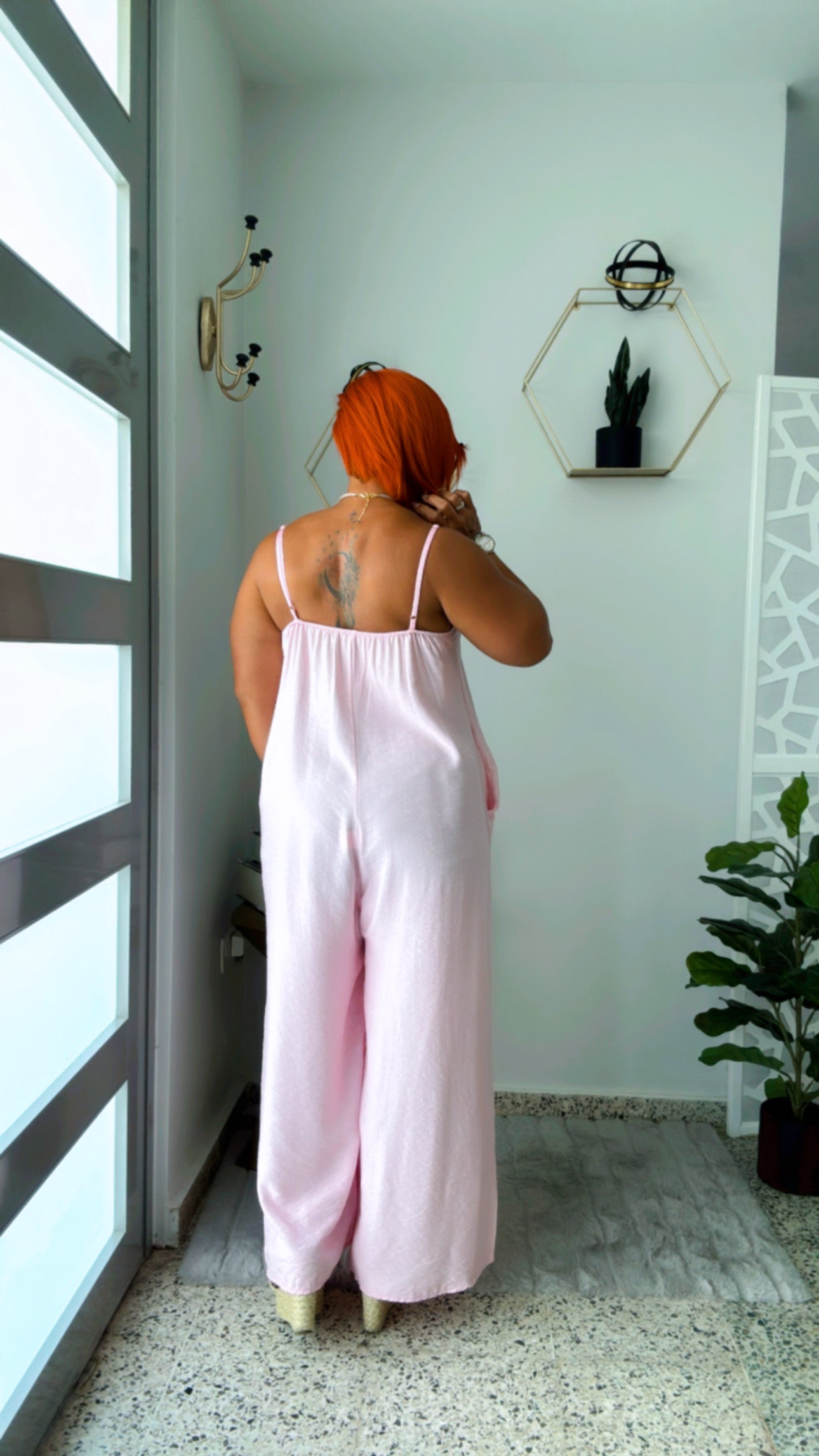 Baby Pink Jumpsuit