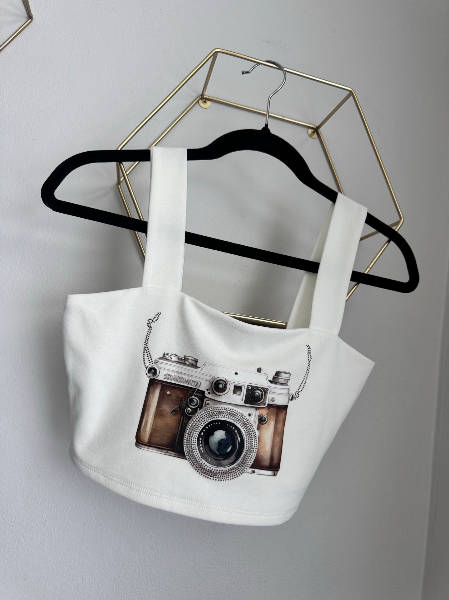 Camera Crop Top