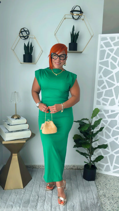 Emerald Cóctail Dress