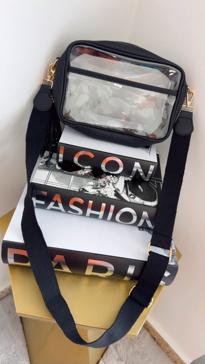 Tassel Clear Crossbody
