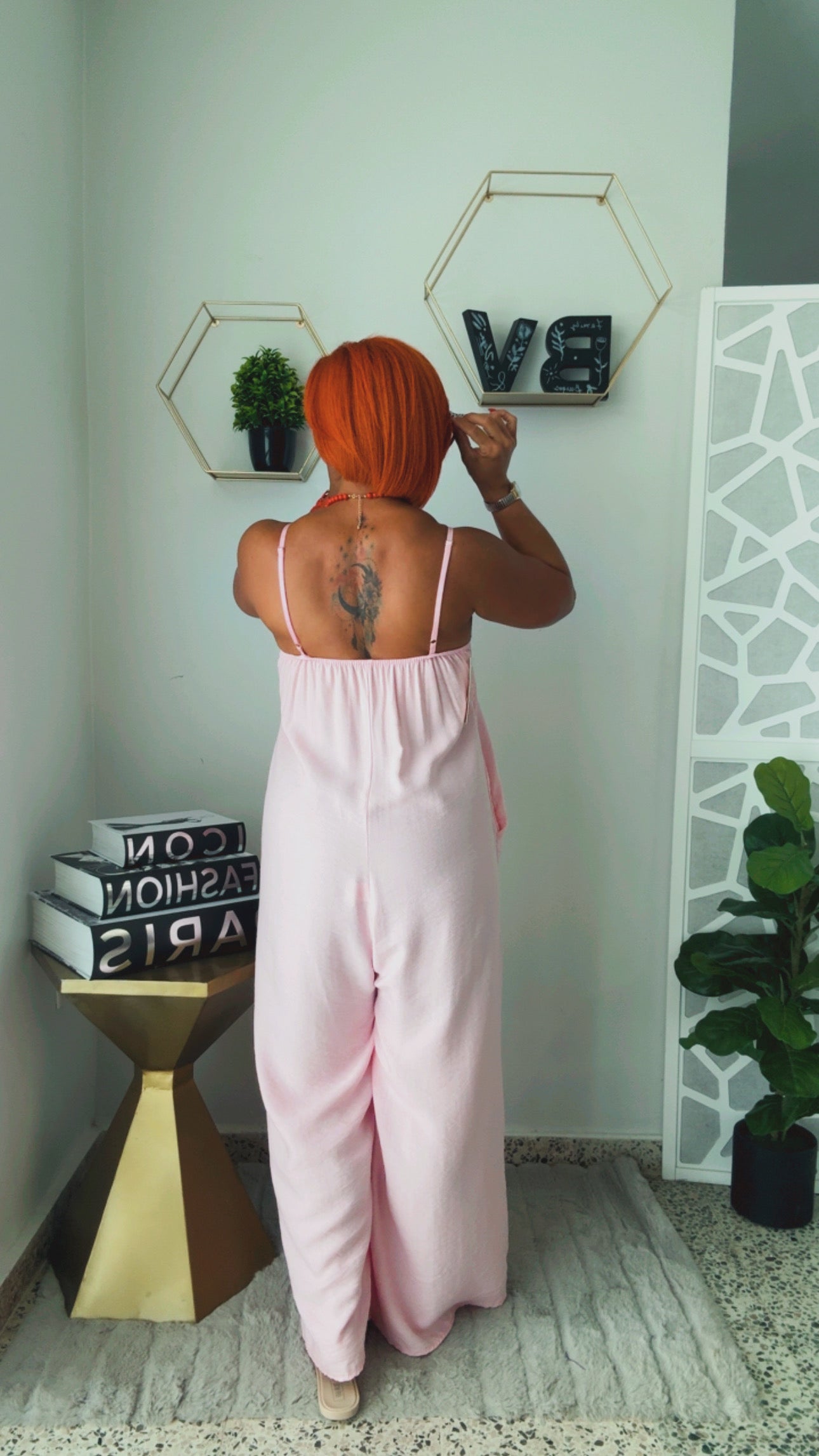 Baby Pink Jumpsuit