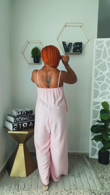 Baby Pink Jumpsuit