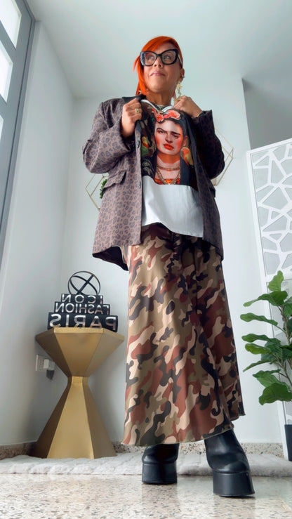 Camouflage Frida Khalo Set