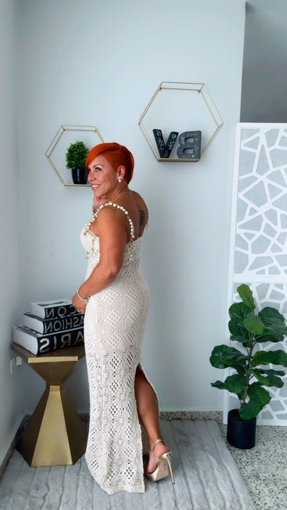 Crochet Maxi Dress