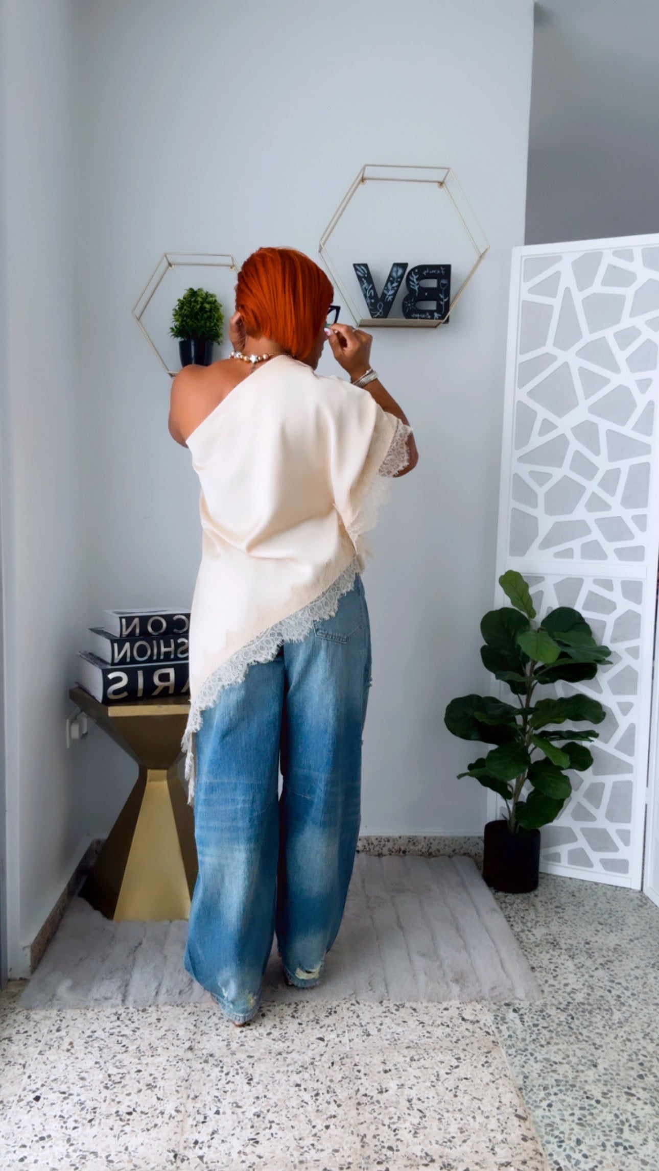 Vintage Wash Distressed Jean