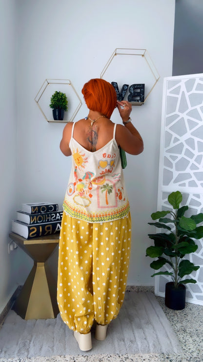 Flamingo Bliss Top