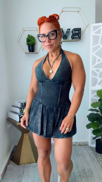 Black Rebel Skort Dress