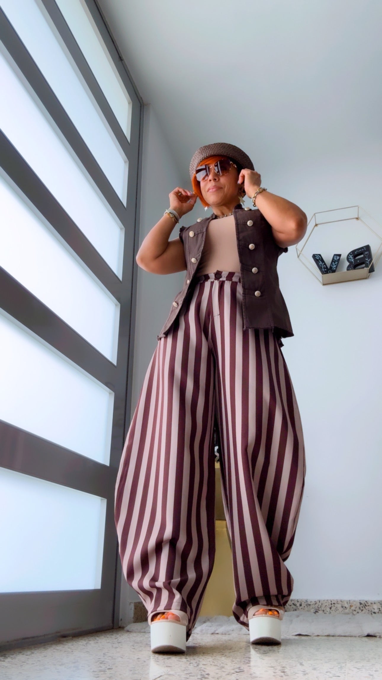 Brownie Barrel Stripes Pant