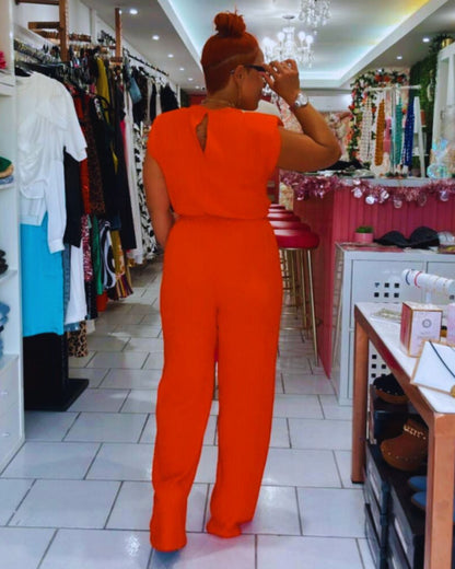 Red Cherry Tomato Jumpsuit
