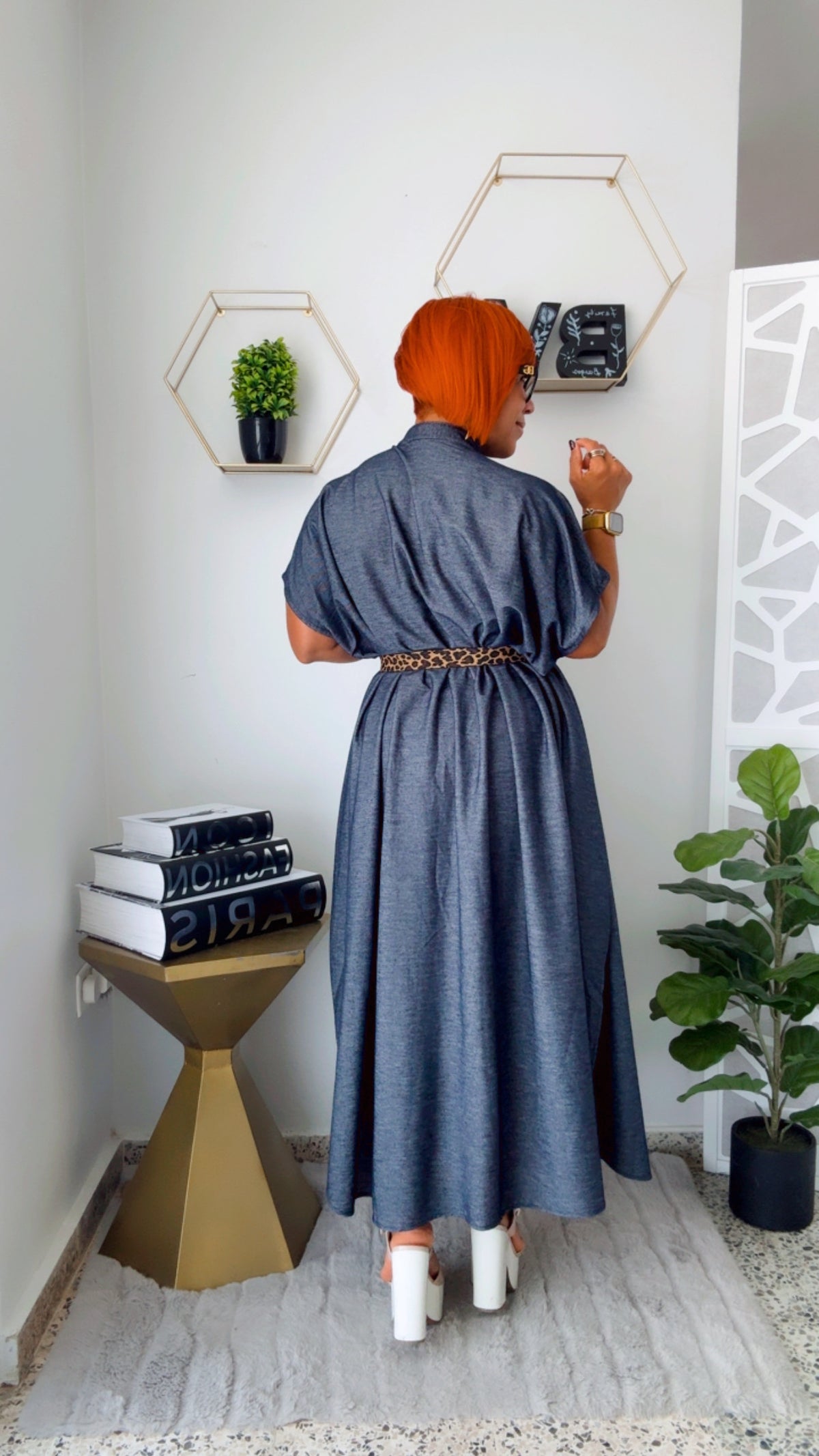 Button Down Oversized Dress
