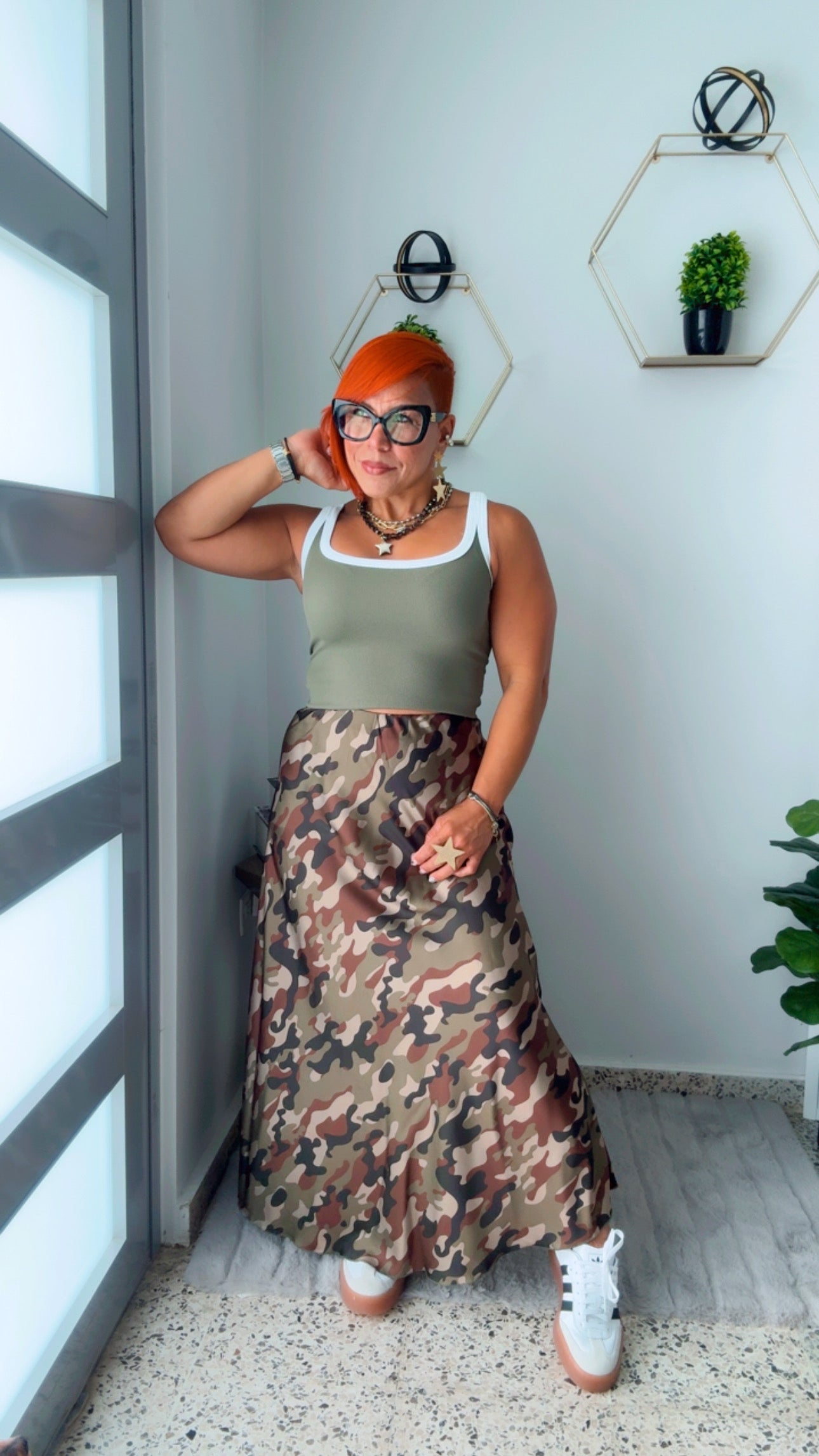 Camouflage Frida Khalo Set