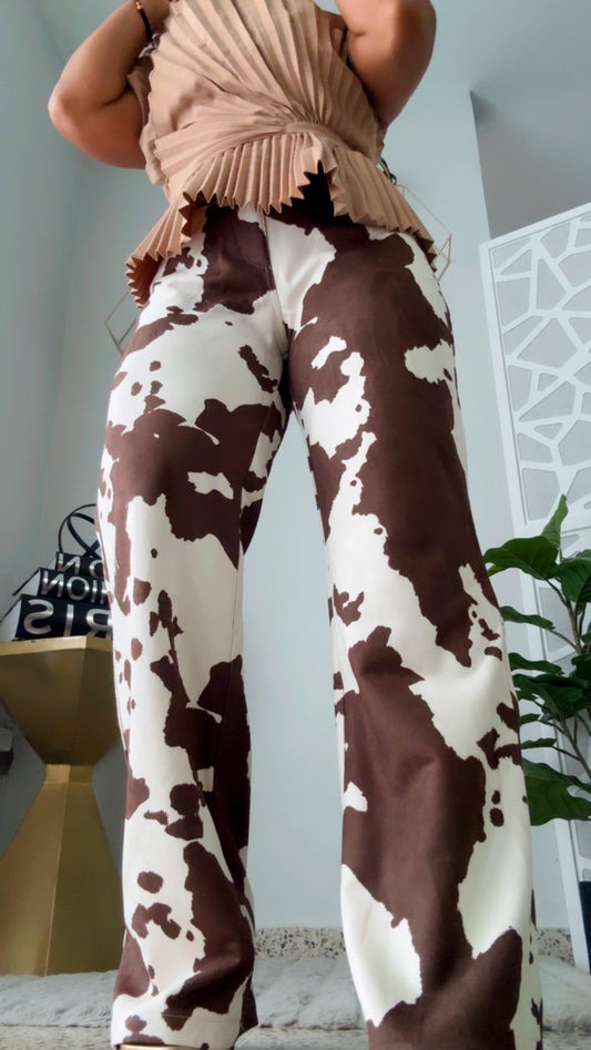 Cow girl 🤠 Print Pants 🐄