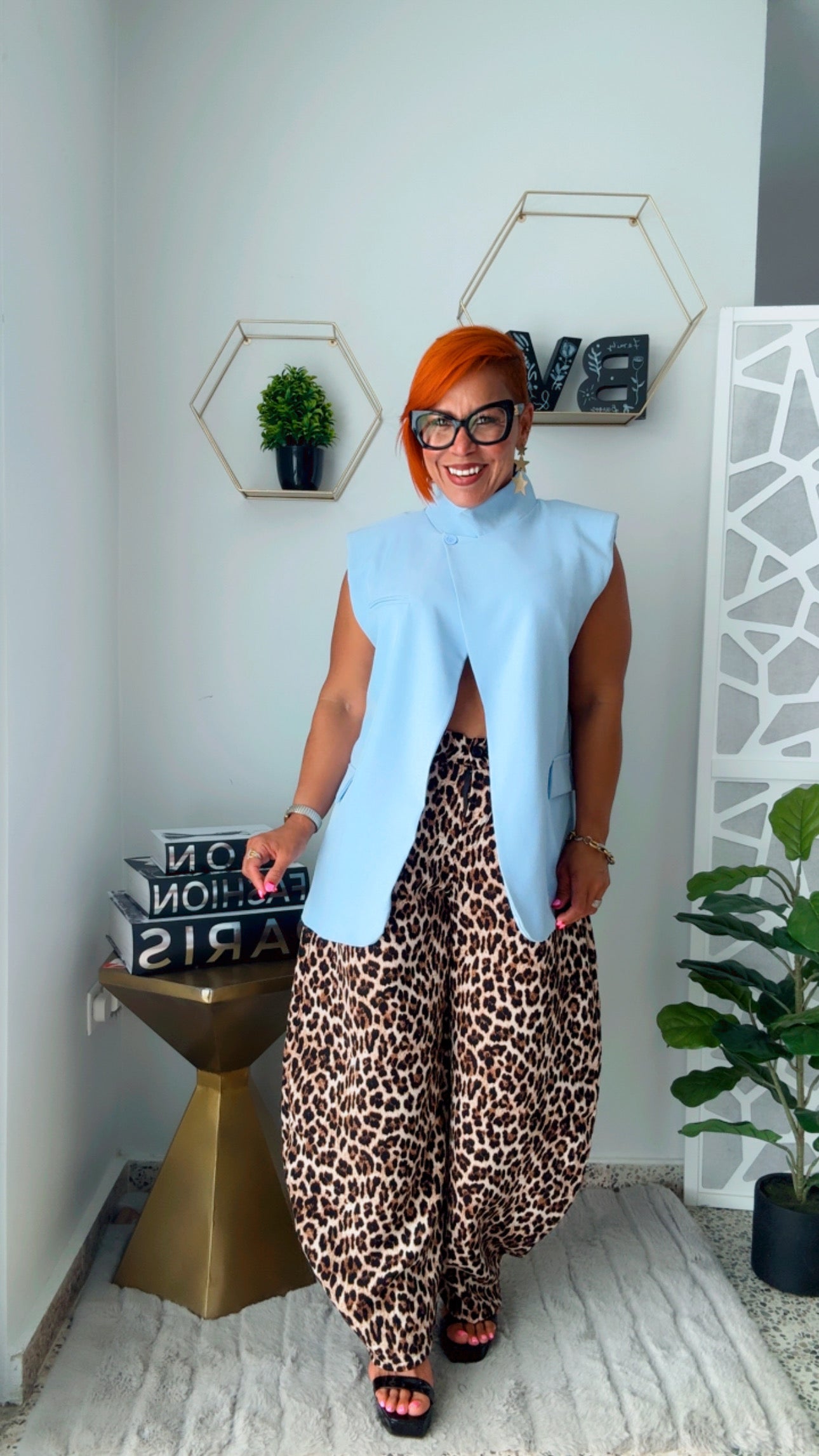 Leopard Barrel Pant 🇮🇹 - RESTOCK