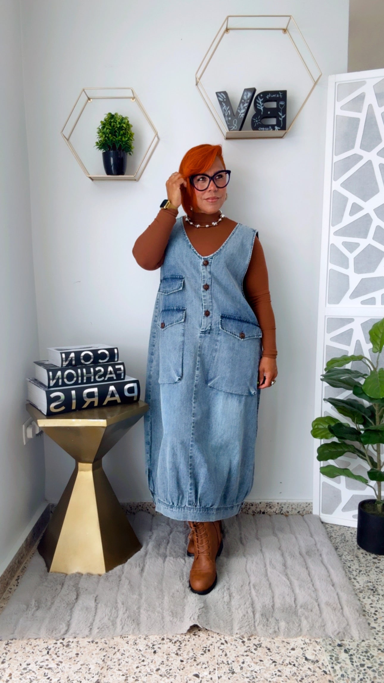Mila Denim Dress