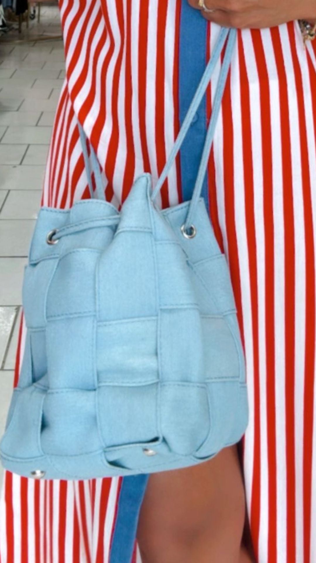 Demin Light Blue Bag