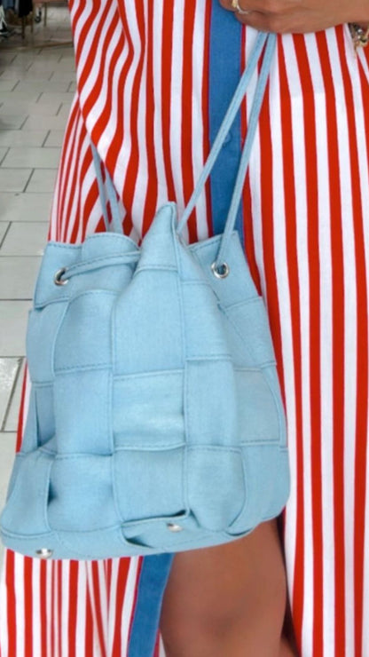 Demin Light Blue Bag