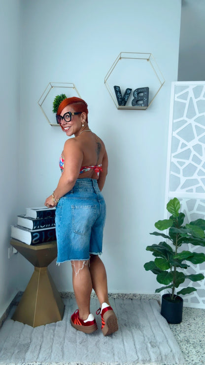 Scarf - Pañuelo - Top 🇵🇷 (4 en 1) - ROJO