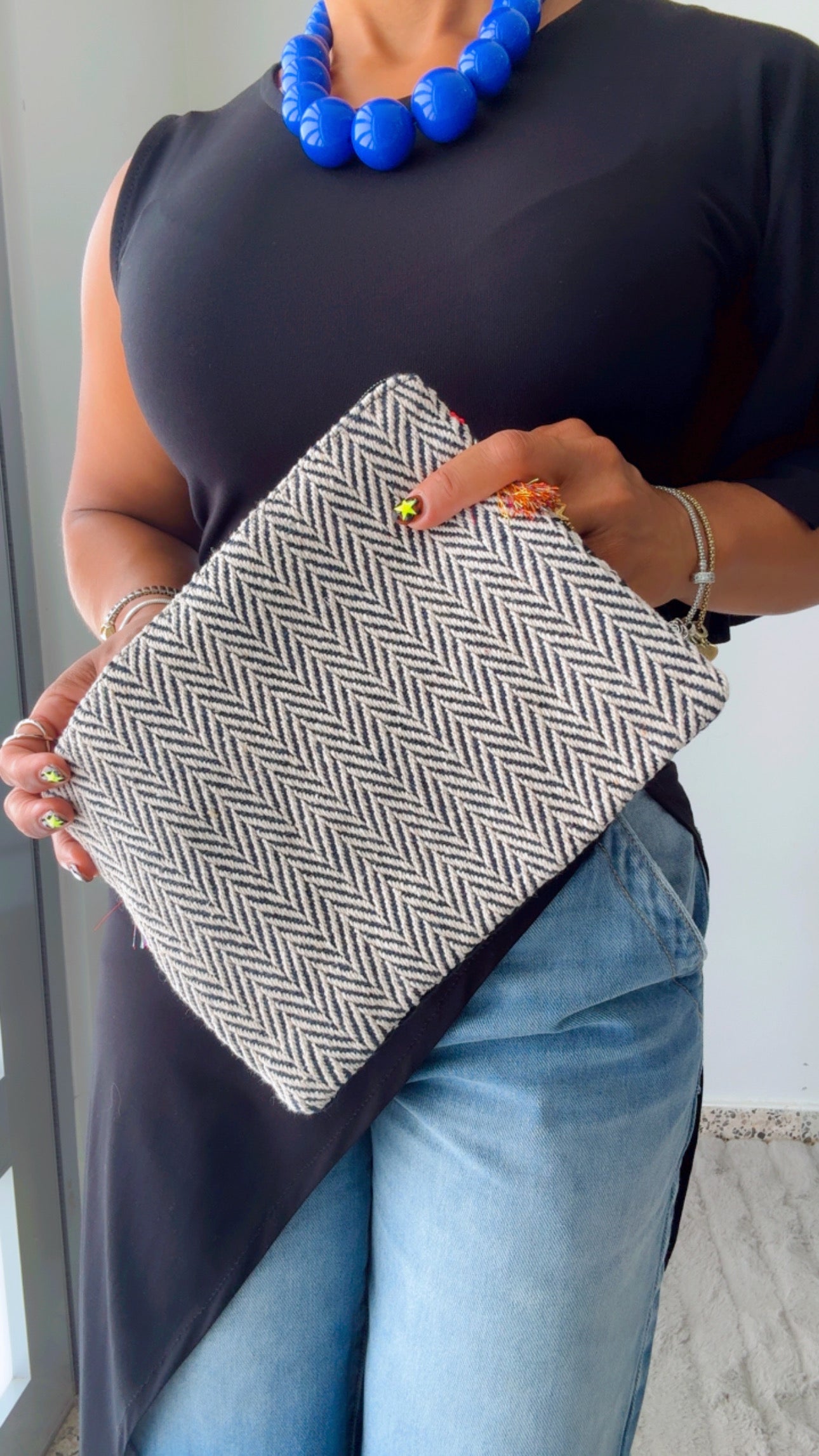 Boho Mosaic Clutch