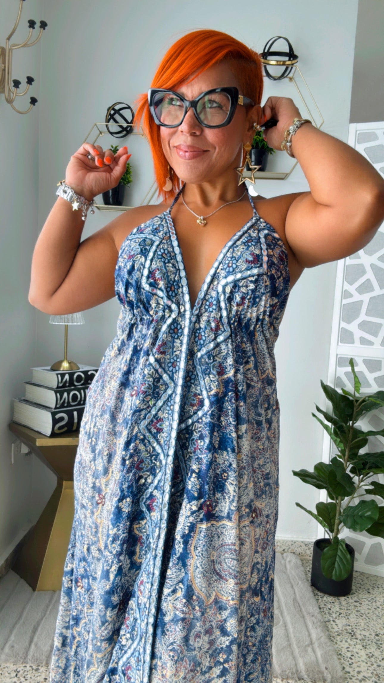 Summer at the Sea Midi Dress