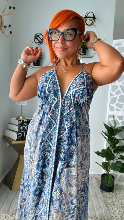 Summer at the Sea Midi Dress