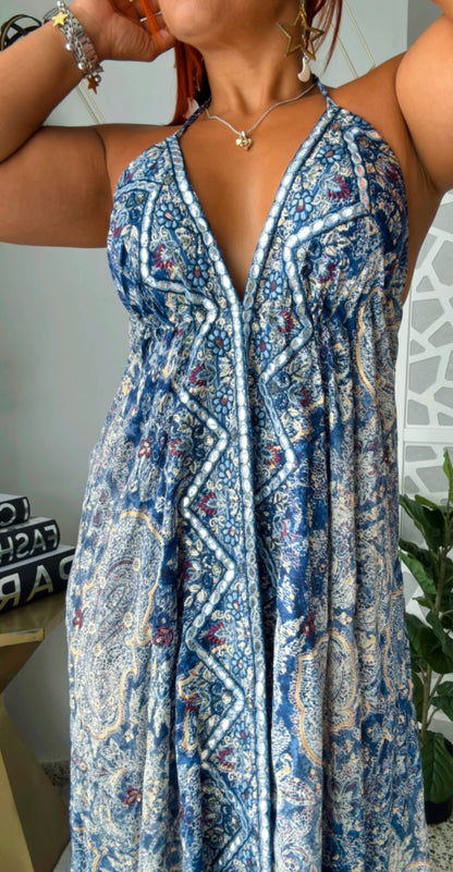 Summer at the Sea Midi Dress