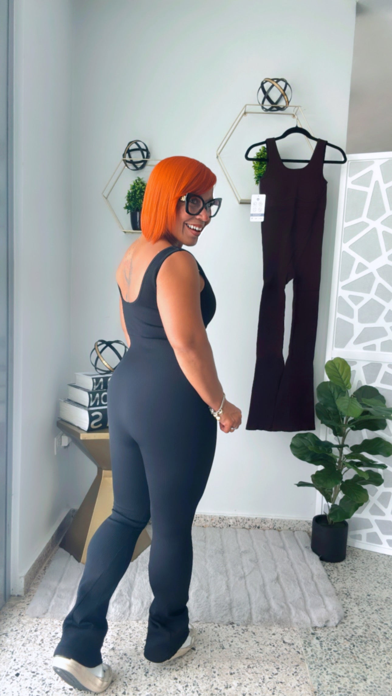 Athleisure Jumpsuit - Black
