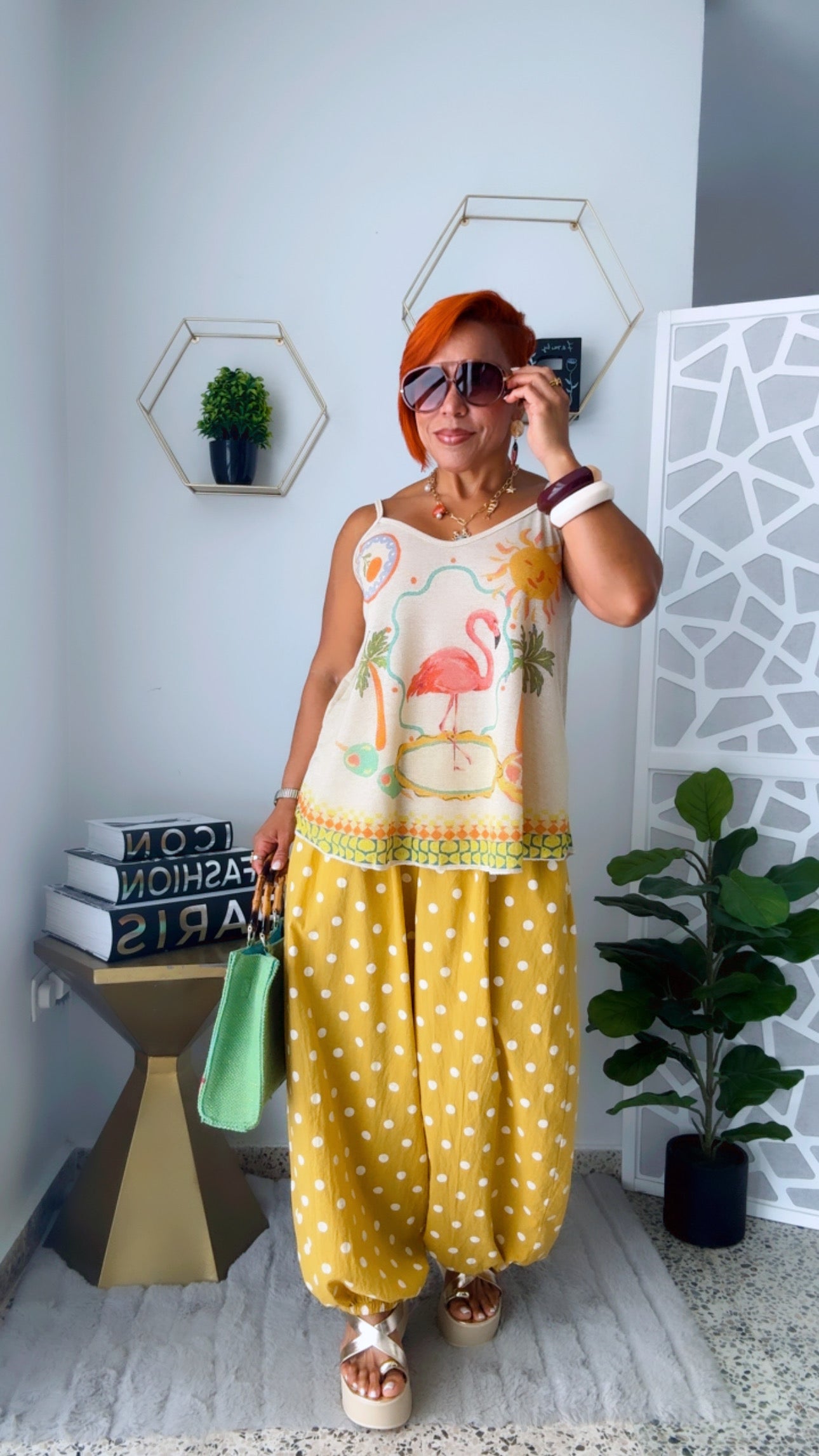 Flamingo Bliss Top