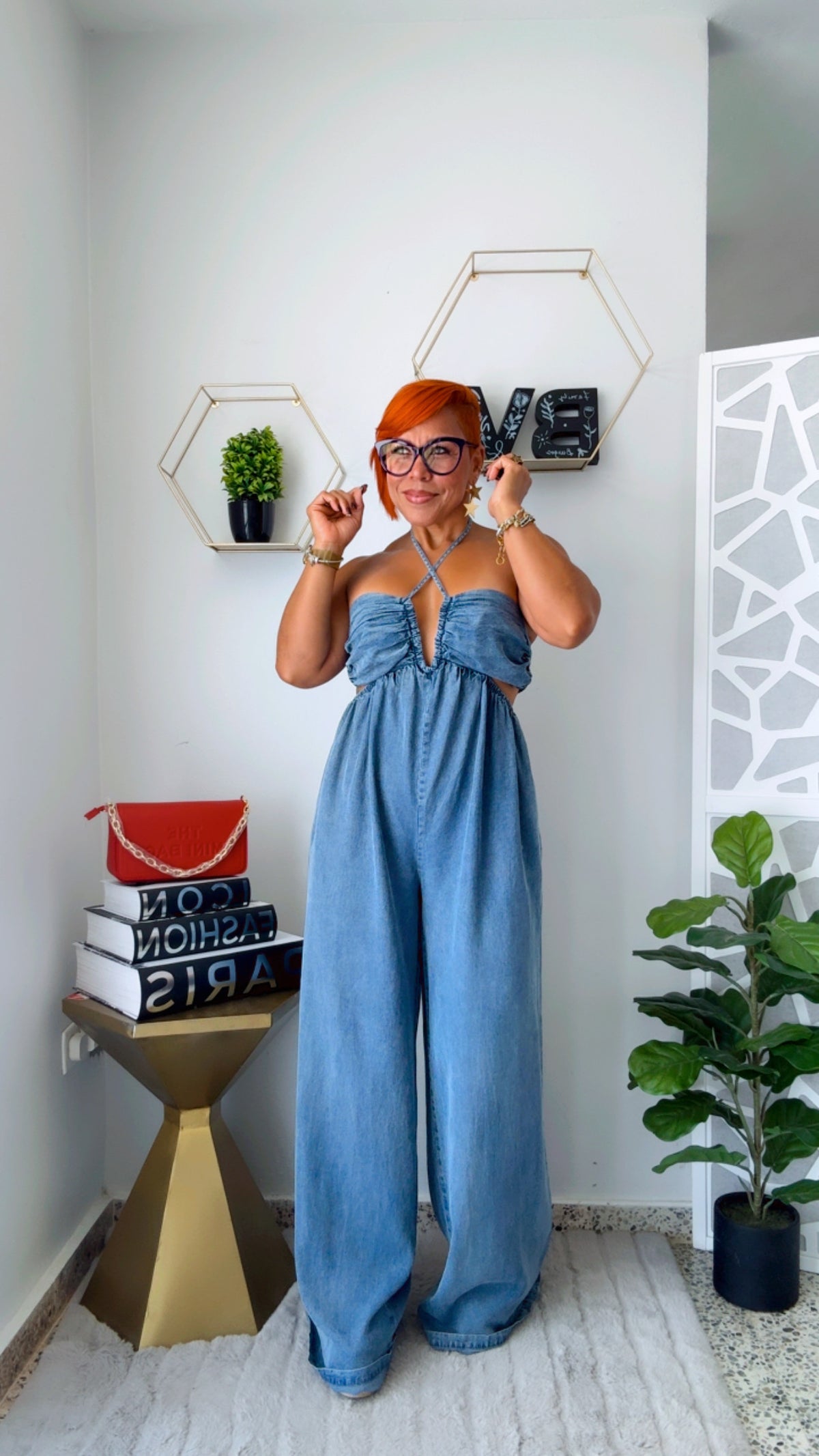 Essential Light Denim Jumpsuit