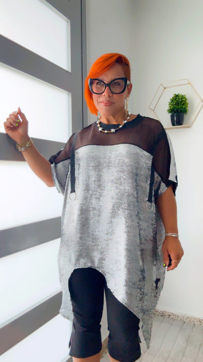 Metallic Rock Tunic