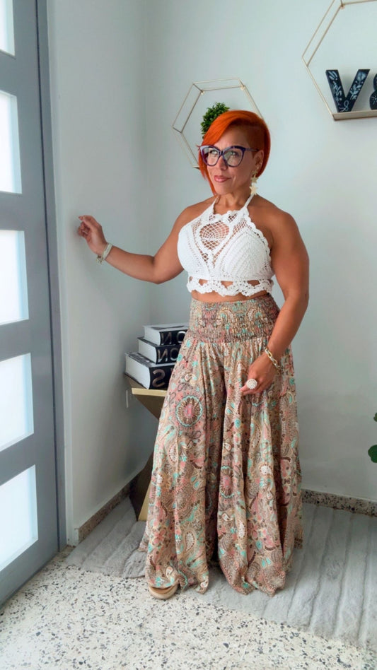 Spring Boho Palazzo