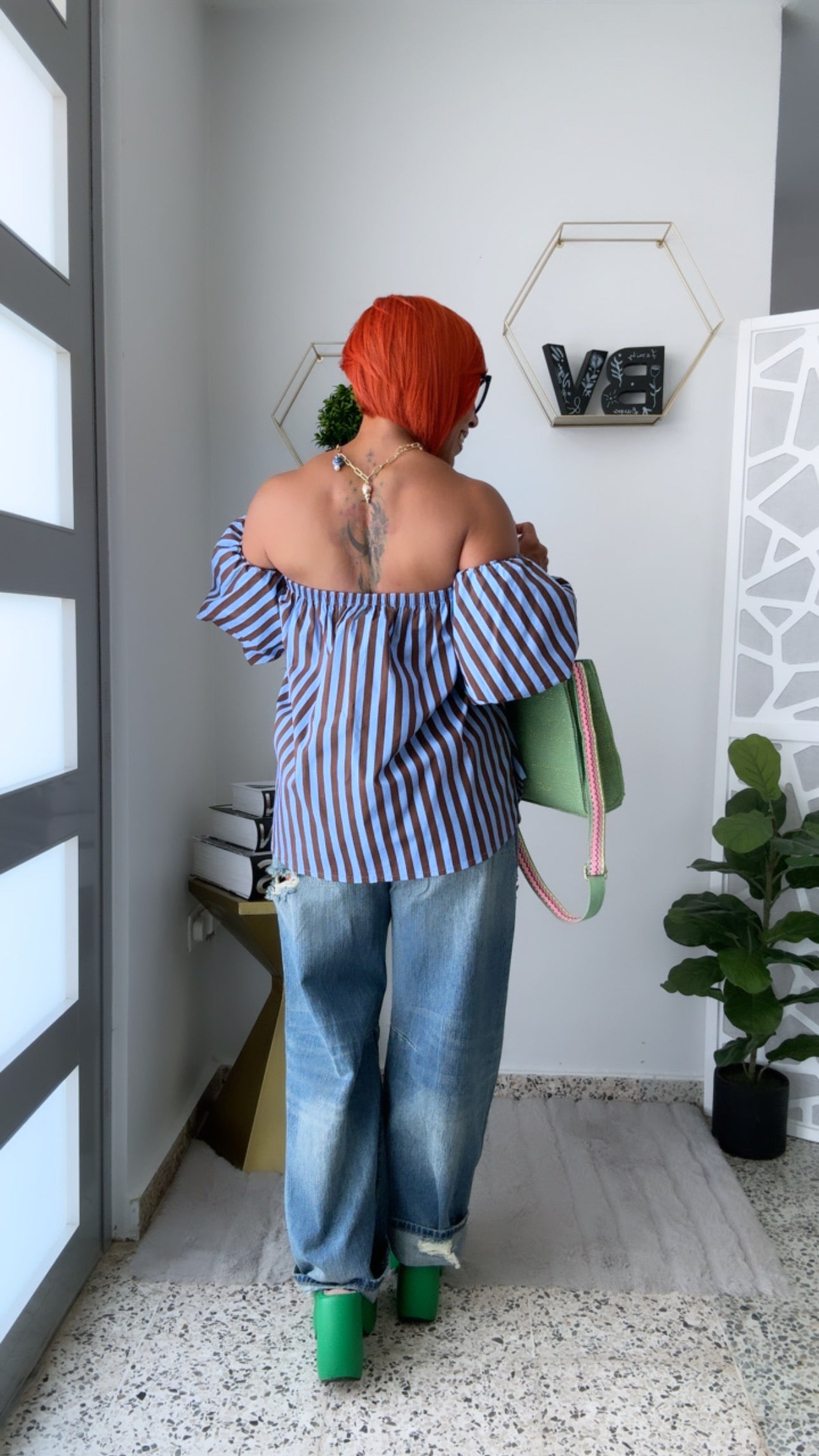 Barcelona Off-Shoulder Top - Italy