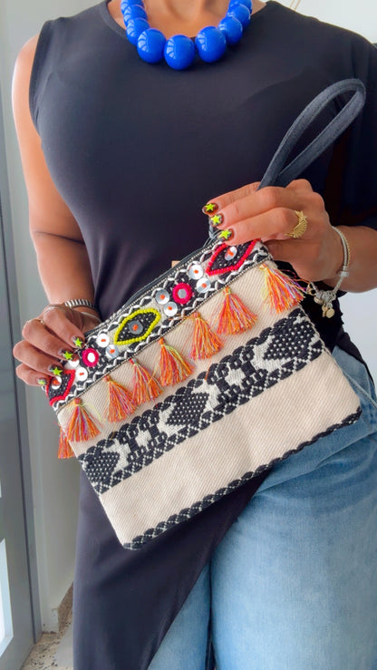 Boho Mosaic Clutch