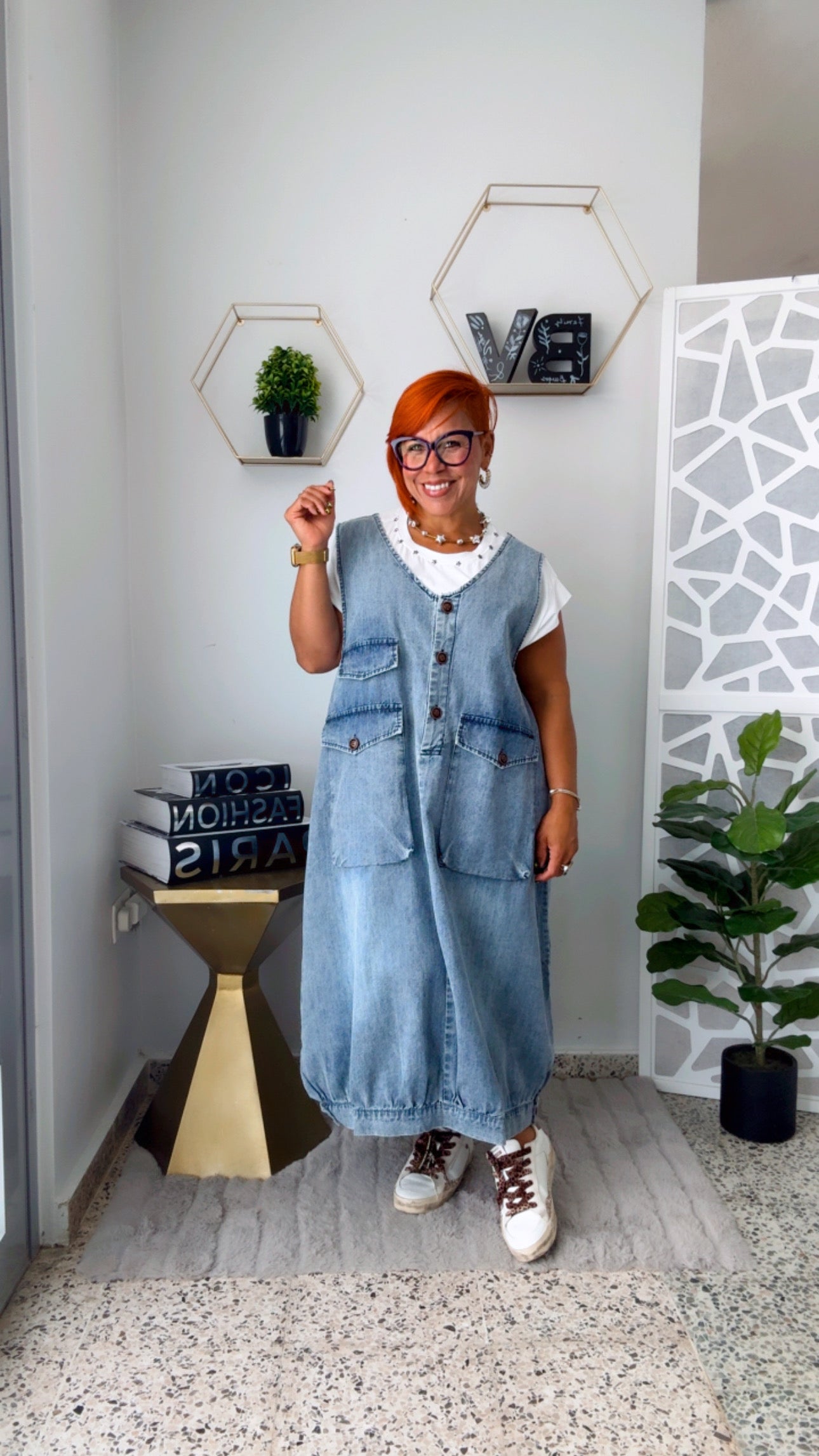 Mila Denim Dress