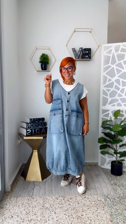 Mila Denim Dress