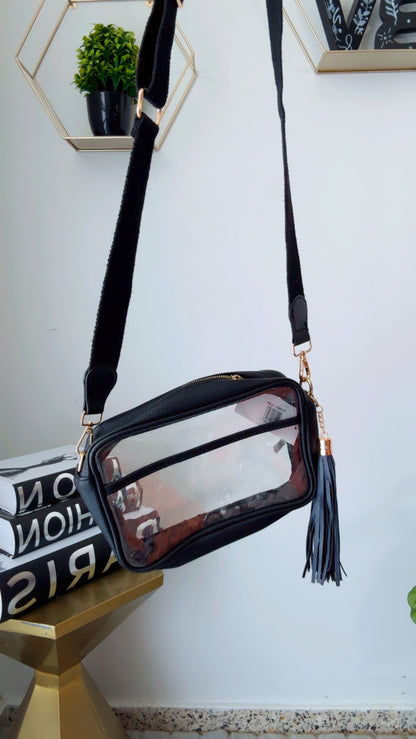 Tassel Clear Crossbody