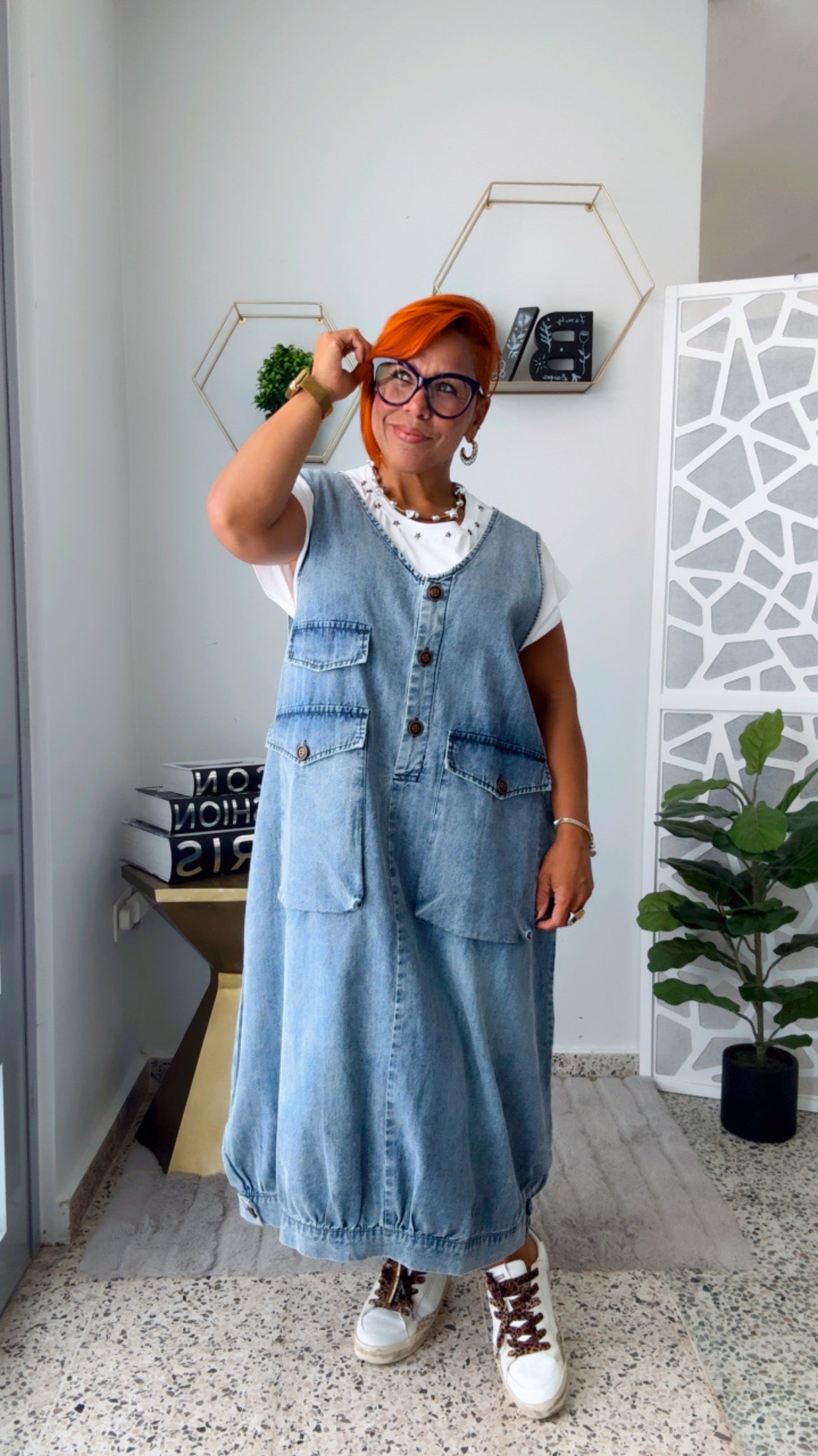 Mila Denim Dress