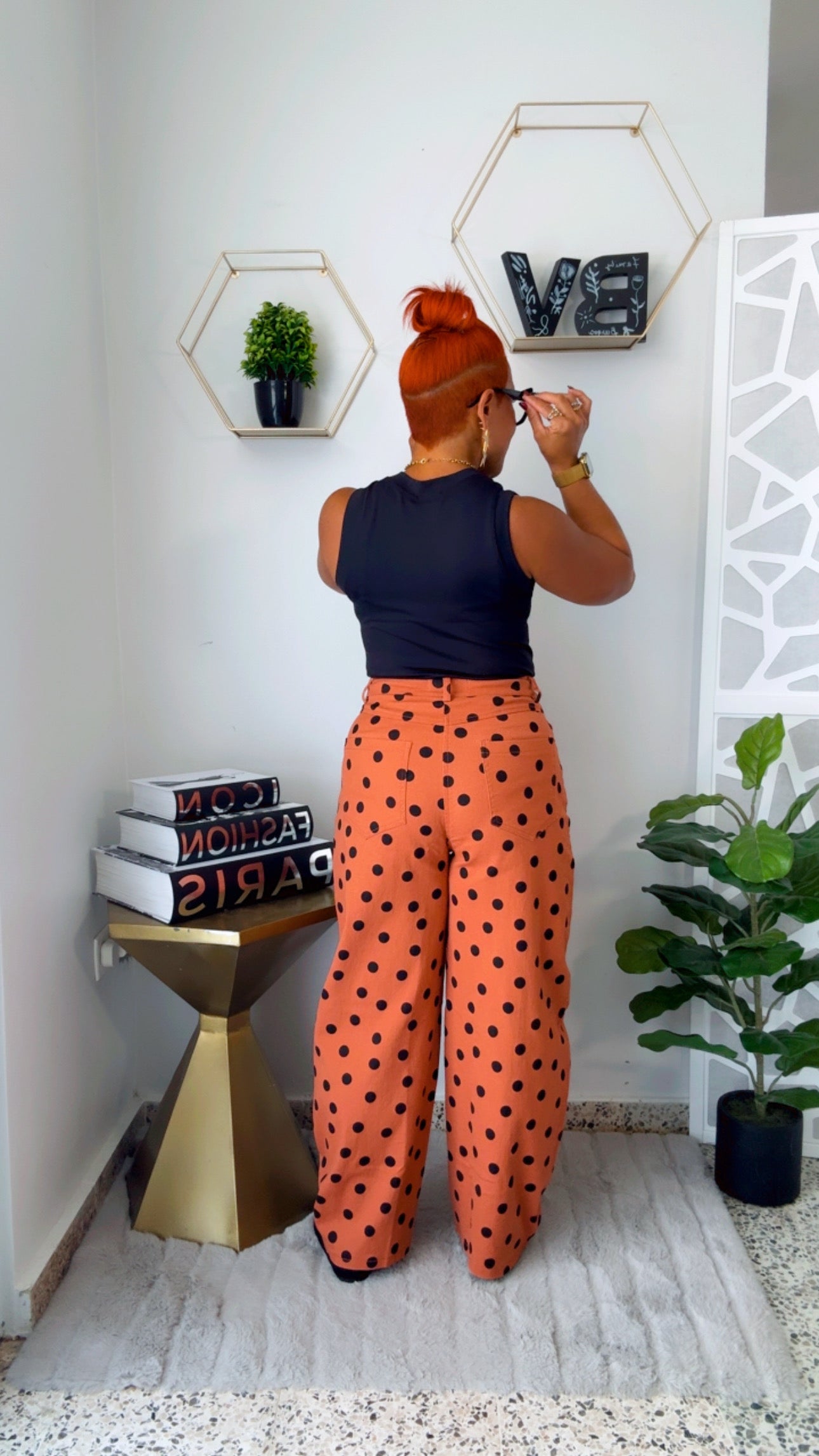 Terracota Polka Dots Barrel